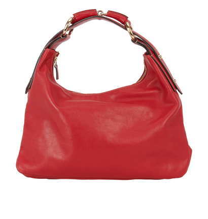 Horsebit Shoulder Bag, front view